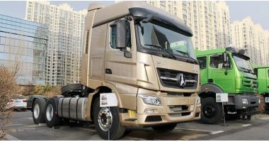 Truck Beiben V3 Tractor Head will be shipped to Ghana