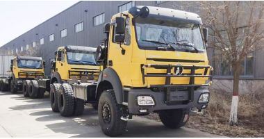 Beiben Truck 2642 Lorry Chassis will be shipped to Costa Rica