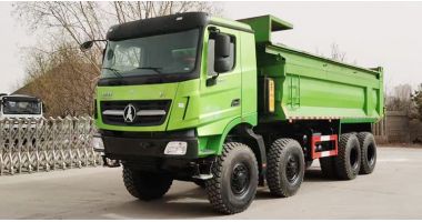 Beiben V3 8x4 Tipper Truck will be sent to Tanzania