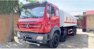 Truck Beiben NG80 Water Sprinkler Tanker will be shipped to Tanzania