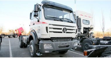 Beiben Ng80 4x2 Tractor Truck will be shipped to Kenya