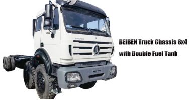 Beiben Truck Chassis 3138 8x4 will be shipped to Namibia