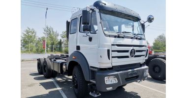 Beiben Truck 2638 6x4 will be sent to Mauritius