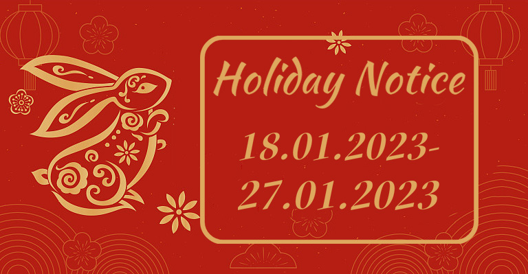 holiday notice