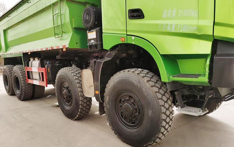 Beiben V3 8x4 Tipper Truck for Sale in Tanzania