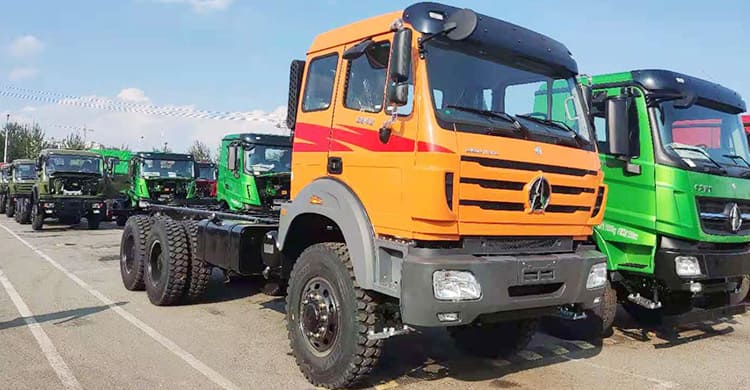Beiben NG80 2642 6x4 Chassis Truck for Sale in Zambia