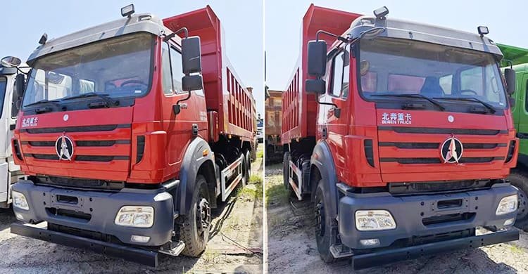 Beiben Dump Truck 6x4 Price for Sale in Chile 