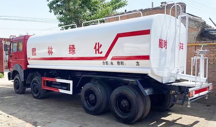 Truck Beiben NG80 Water Sprinkler Tanker for Sale in Tanzania