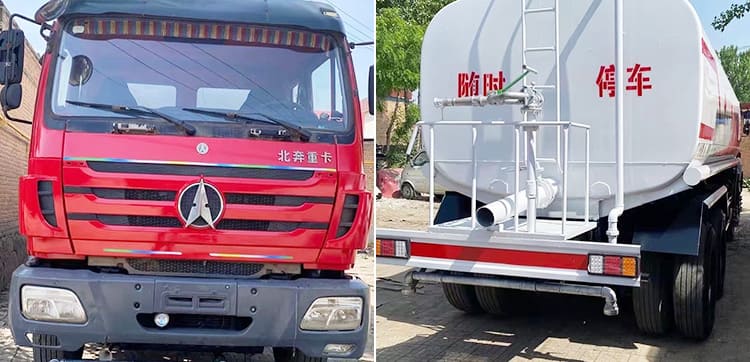 Truck Beiben NG80 Water Sprinkler Tanker for Sale in Tanzania