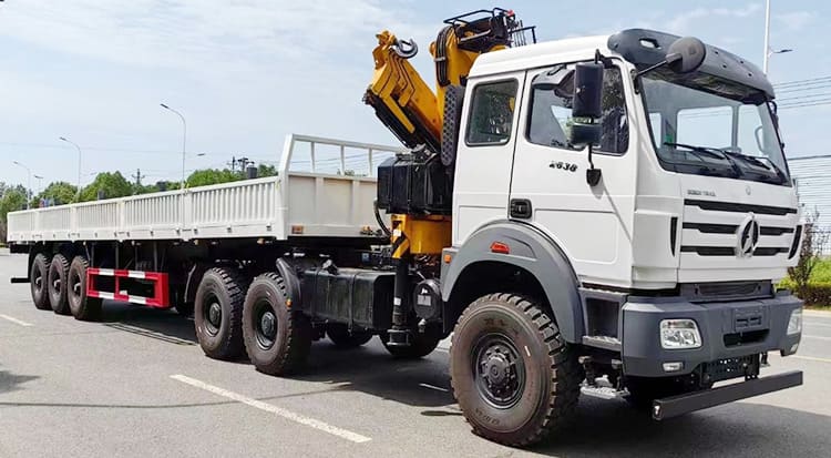 BEBIEN 6x4 Crane Truck Mounted for Sale in Zimbabwe