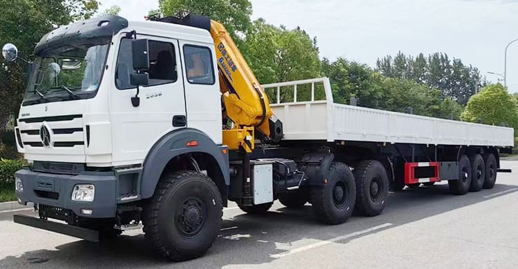 BEBIEN 6x4 Crane Truck Mounted for Sale in Zimbabwe
