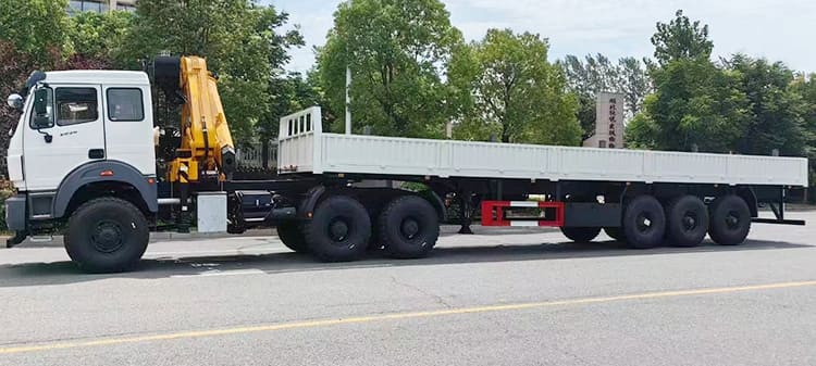 BEBIEN 6x4 Crane Truck Mounted for Sale in Zimbabwe