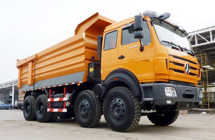 Beiben 4040 8x4 Tipper Trucks for Sale in Tanzania
