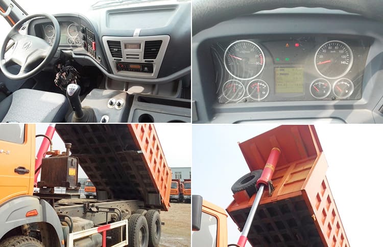 Beiben Dump Truck | Brand New Beiben NG80 2534 6X4 Dump Truck Cost for Sale