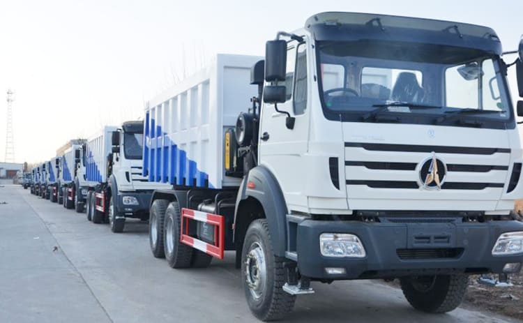 Beiben North Benz 2638 10 Wheel Dumper Truck Price for Sale
