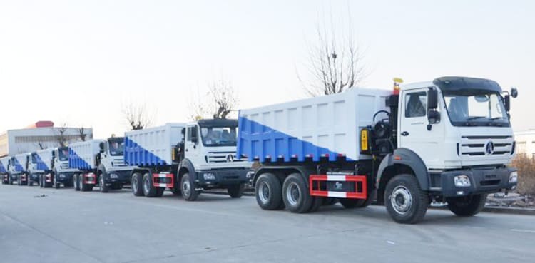 Beiben North Benz 2638 10 Wheel Dumper Truck Price for Sale