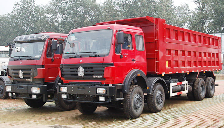 Beiben Truck 2020 | Beiben NG80 3134 8x4 12 Wheel Dumper Truck Price 