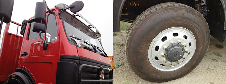 Beiben NG80 1630 4X2 Box Cargo Trucks Price Philippines