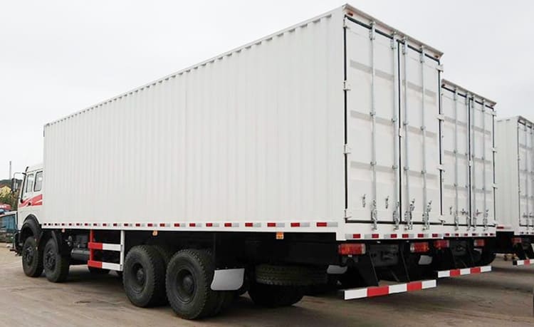 Beiben NG80 8X4 Cargo Van Box Truck for Sale in Philippines