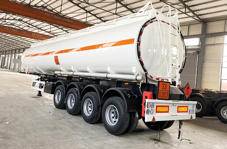 42000 Liters Diesel Tanker Trailer for Sale | 4 Axle Semi Tanker Trailer for Sale in Kenya