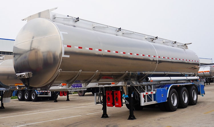 3 Axle Aluminum Tanker for Sale | 50000Ltrs Aluminum Tanker Trailers for Sale in Zambia