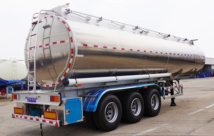 3 Axle Aluminum Tanker for Sale | 50000Ltrs Aluminum Tanker Trailers for Sale in Zambia