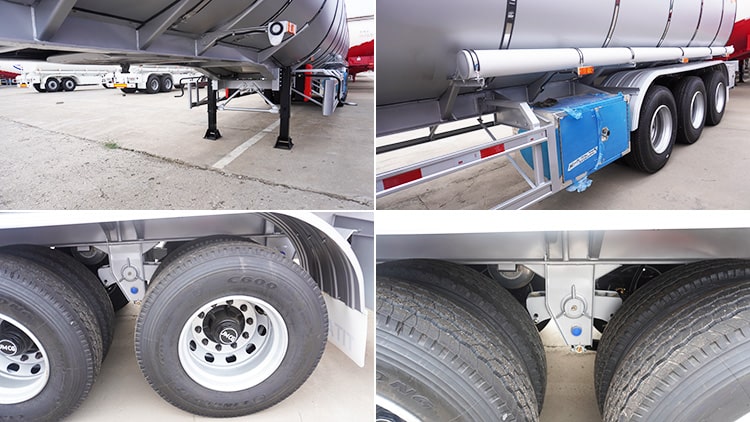 3 Axle Stainless Steel Tanker Trailer for Sale | 4500Ltrs Stainless Tanker Trailer for Sale 