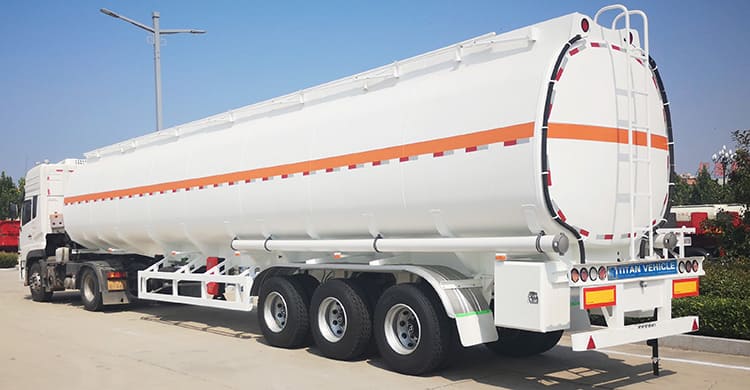 Tri Axle Petrol Tanker Price | 45000L Semi Tanker Trailer for Sale in Namibia