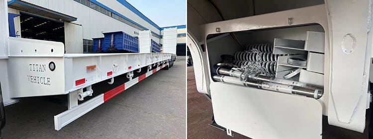 Tri Axle Lowboy Trailers for Sale Near Me | Semi Lowboy for Sale | Lowboy Truck Trailer for Sale in Philippines
