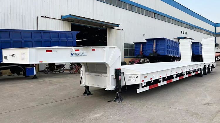 Tri Axle Lowboy Trailers for Sale Near Me | Semi Lowboy for Sale | Lowboy Truck Trailer for Sale in Philippines