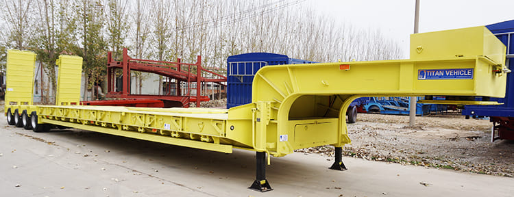 4 Line 8 Axle Heavy Haul Trailers for Sale | Heavy Haul Lowboy Trailers for Sale in Tanzania