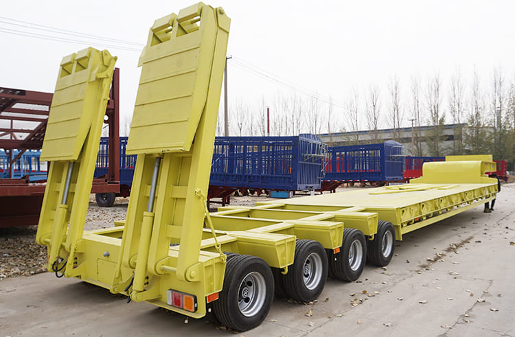 4 Line 8 Axle Heavy Haul Trailers for Sale | Heavy Haul Lowboy Trailers for Sale in Tanzania