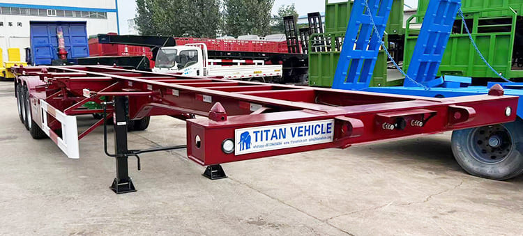 Tri Axle 12M Skeletal Trailer for Sale | Skeletal Container Trailer Price in Philippines