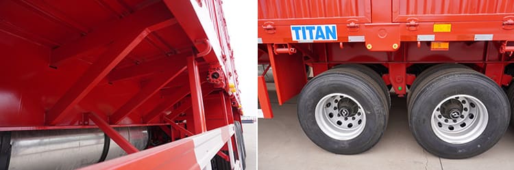 3 Axle Fence Trailer | 60 Ton Livestock Trailers for Sale in Tanzania