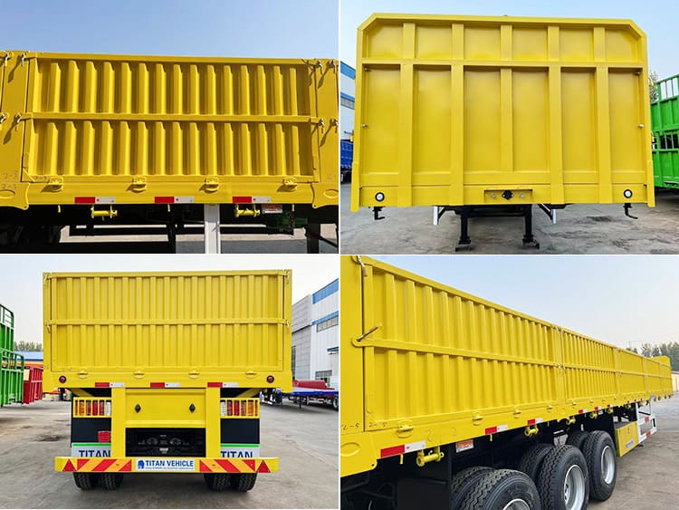 40 Ton 3 Axle Side Wall Trailer | Side Wall Semi Trailer for Sale in Guyana