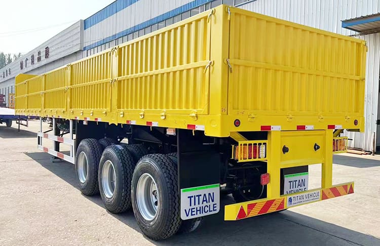 40 Ton 3 Axle Side Wall Trailer | Side Wall Semi Trailer for Sale in Guyana