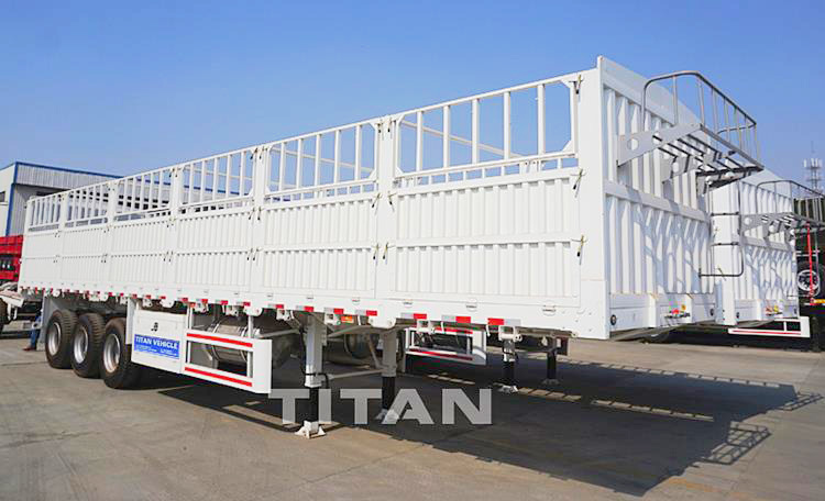 40T Tri Axle Stake Semi Trailer | Animal Transport Trailer for Sale in Philippines