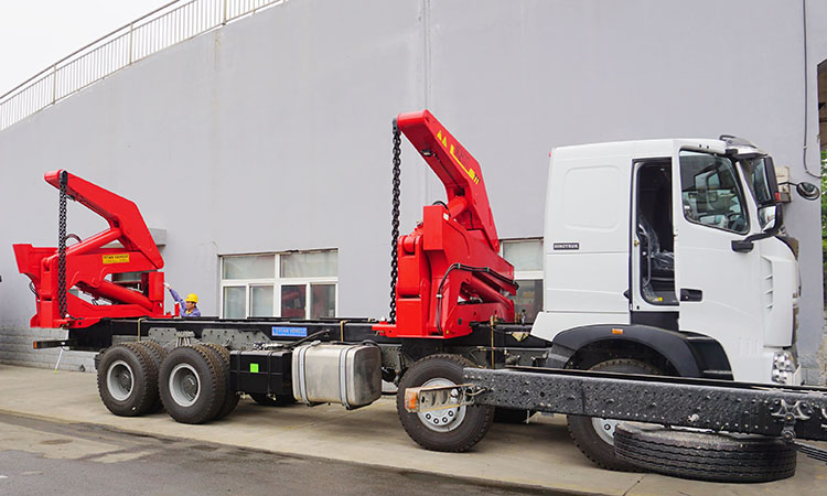 20Ft Container Side Lifter Truck for Sale in Tanzania