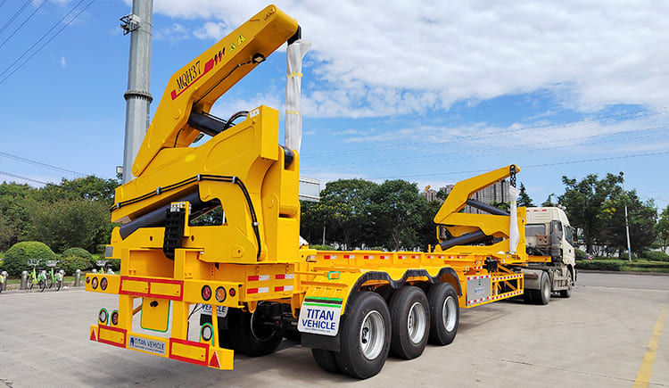 37 Ton 40Ft Container Side Loader Trailer for Sale in Guyana