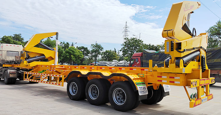 37 Ton 40Ft Container Side Loader Trailer for Sale in Guyana