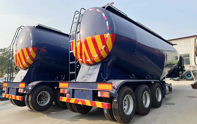 3 Axle 30CBM Cement Powder Tankers for Sale | Bulk Powder Tanker Trailer Price in Philippines