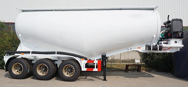 3 Axle Pneumatic Dry Bulk Trailer for Sale | 40T Pneumatic Tank Trailers for Sale in Ghana