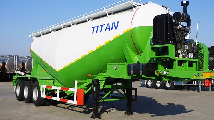 3 Axle Dry Bulk Cement Truck | 35CBM Bulk Cement Tanker Truck Price in Senegal