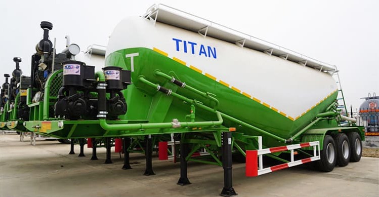 3 Axle Dry Bulk Cement Truck | 35CBM Bulk Cement Tanker Truck Price in Senegal