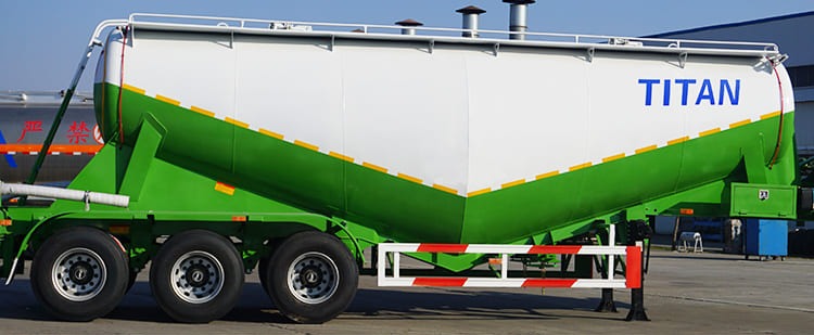3 Axle Dry Bulk Cement Truck | 35CBM Bulk Cement Tanker Truck Price in Senegal