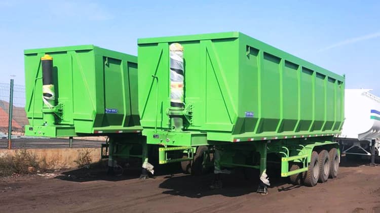 100 Ton 3 Axle Dump Trailer for Sale | Dump Semi Trailer for Sale in Kenya