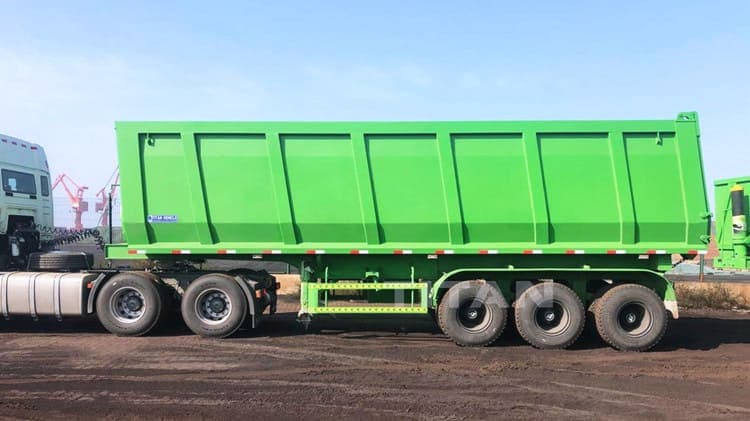 100 Ton 3 Axle Dump Trailer for Sale | Dump Semi Trailer for Sale in Kenya