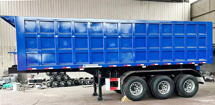 40 Ton Tri Axle Semi Tipper Trailer for Sale | Tri Axle Tipper Trailer Price in Tanzania