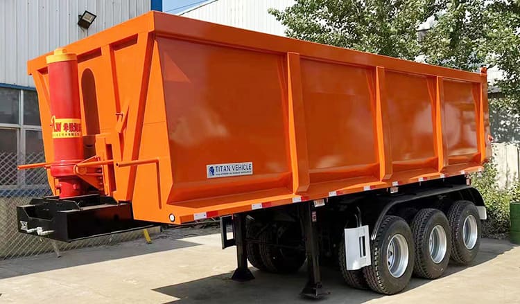 New Tipper Price in Kenya | 30 Cubic 3 Axle Hydraulic Tipper Trailer for Sale Price