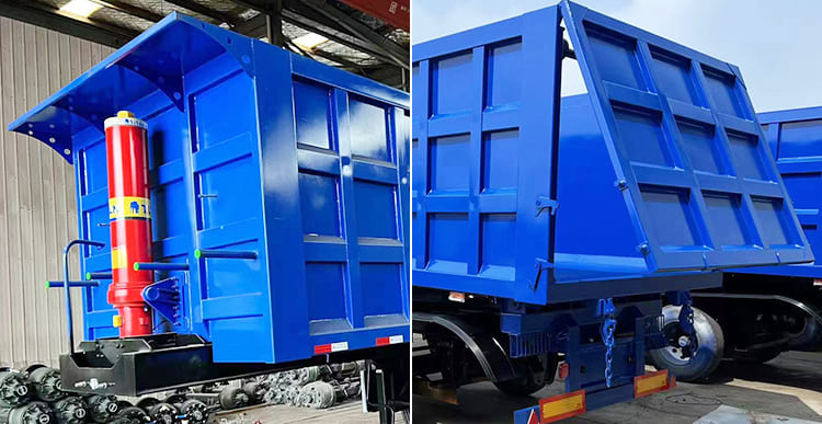 40 Ton Tri Axle Semi Tipper Trailer for Sale | Tri Axle Tipper Trailer Price in Tanzania